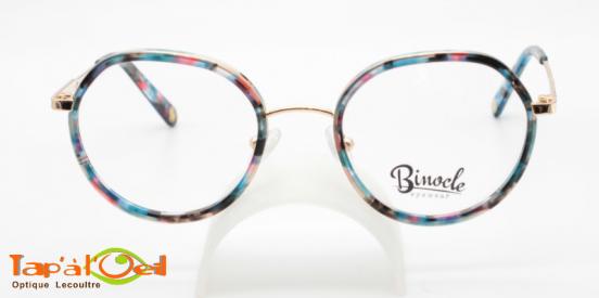 Binocle Eyewear - Beraka couleurs 3 & 4 - Le modèle combiné métal/acétate pour femme
