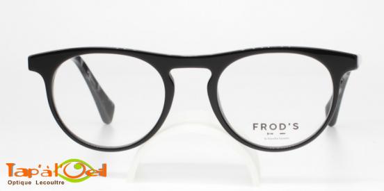 Frod's lunetterie FR0617 coloris 010 - Monture acétate de fabrication française